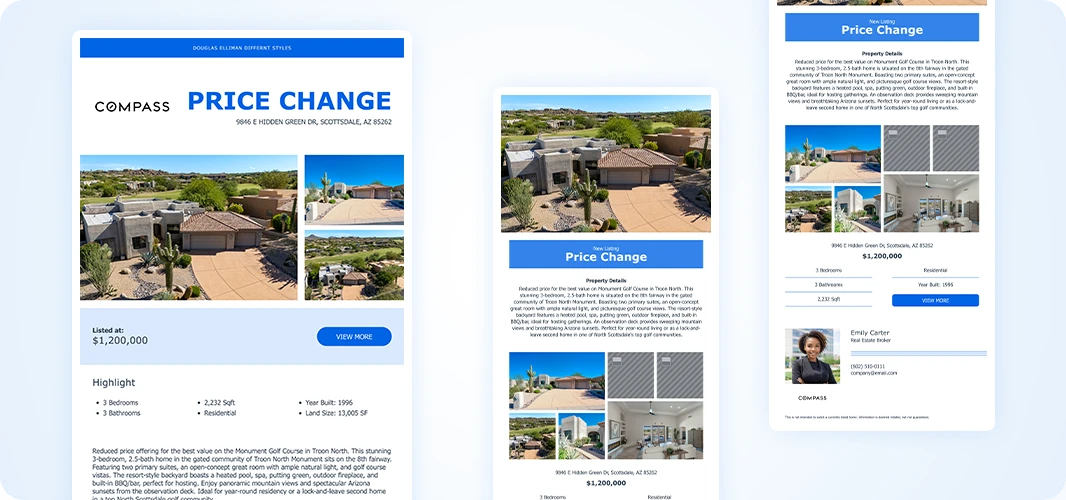 price reduction classic email