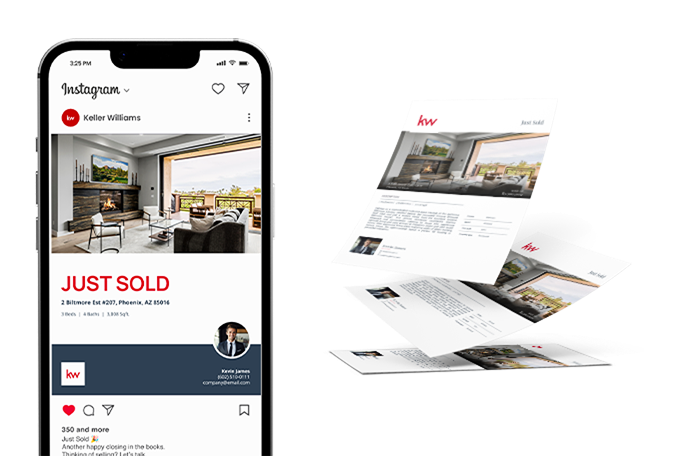 Listing automation just sold campaign